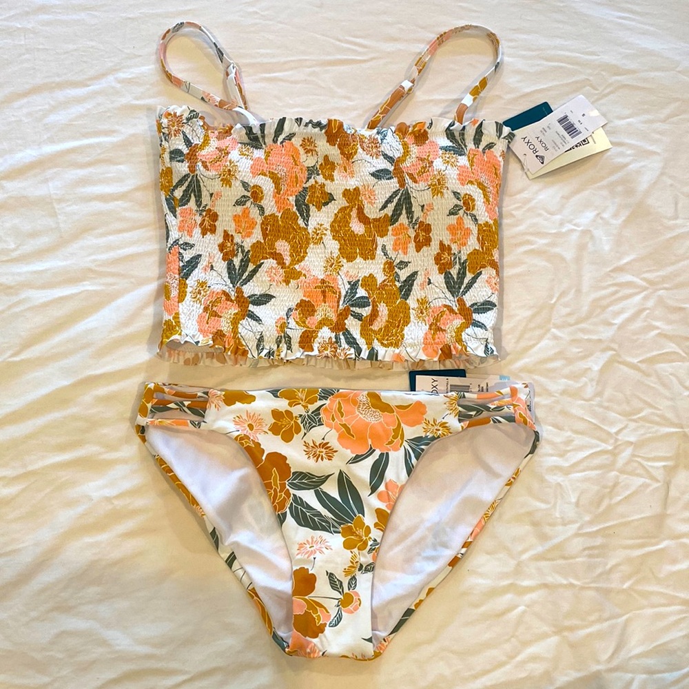 Roxy 2 piece swimsuit size small